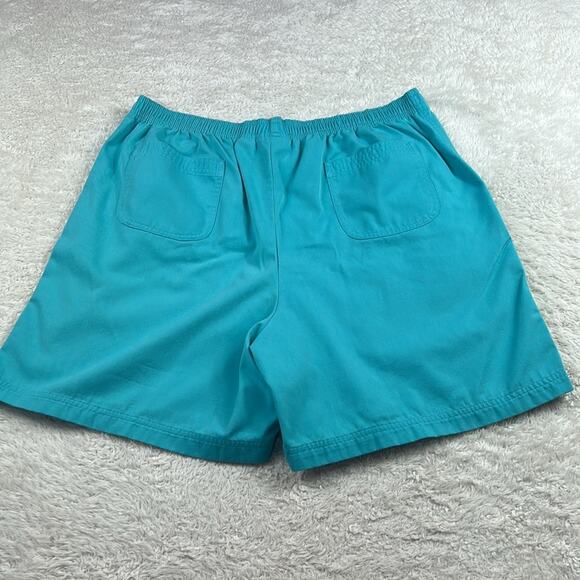 Bundle lot of 2 90s or y2k Studio Works blue and green shorts, size 18 - Picture 7 of 13